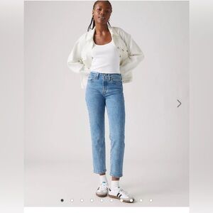 Levis wedgie Classic Blue Straight Leg Denim